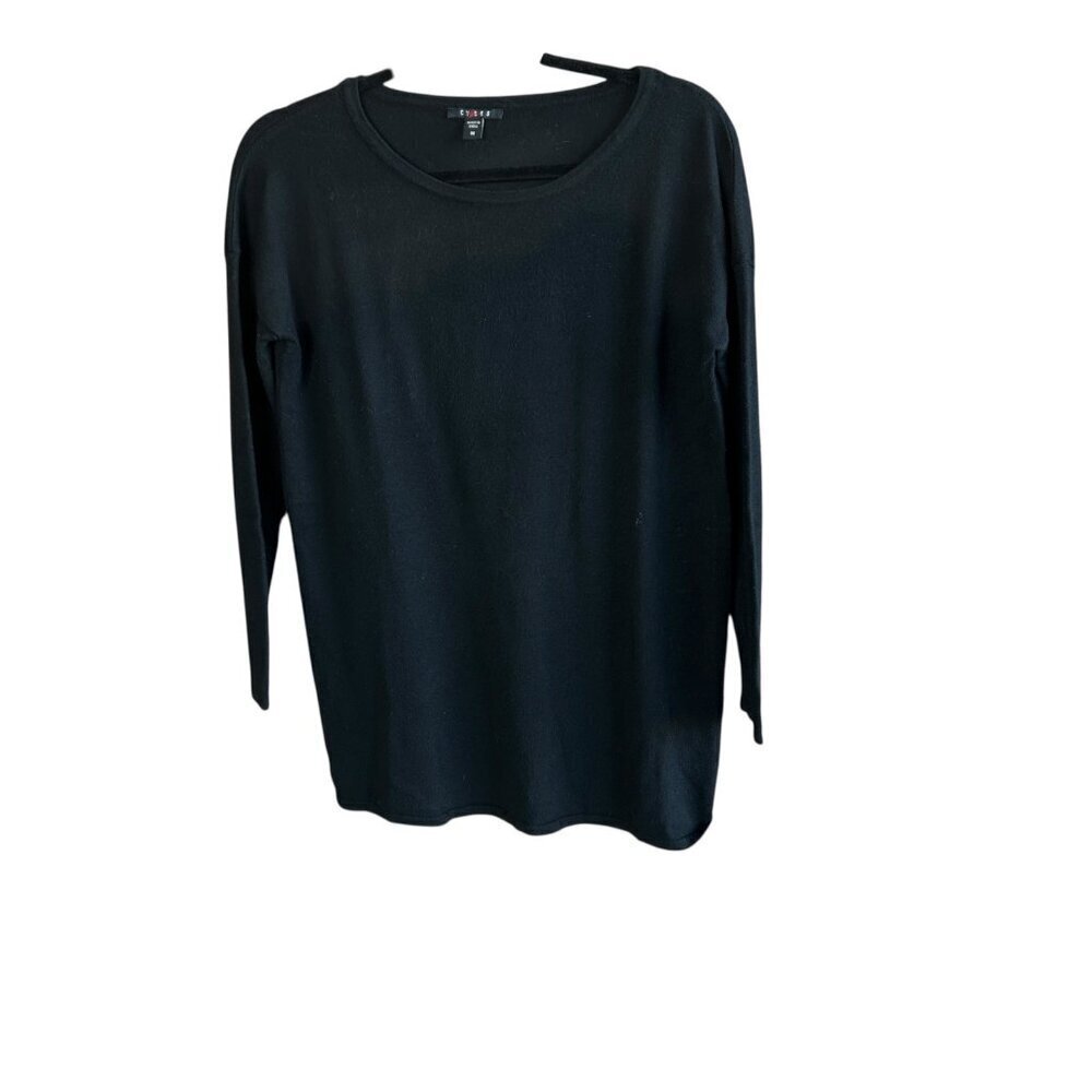 Cyrus Black Women’s Sweater  Boat Neck Size Medium Classic